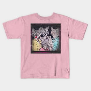 Golden cats Kids T-Shirt